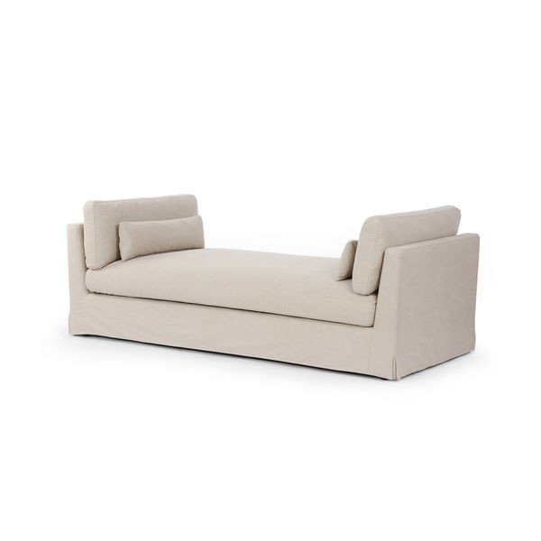 Vianna Slipcover Transitional Chaise - Shiloh Harbor | Scout & Nimble