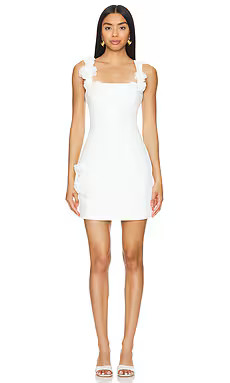 ELLIATT Trompe Dress in Ivory from Revolve.com | Revolve Clothing (Global)