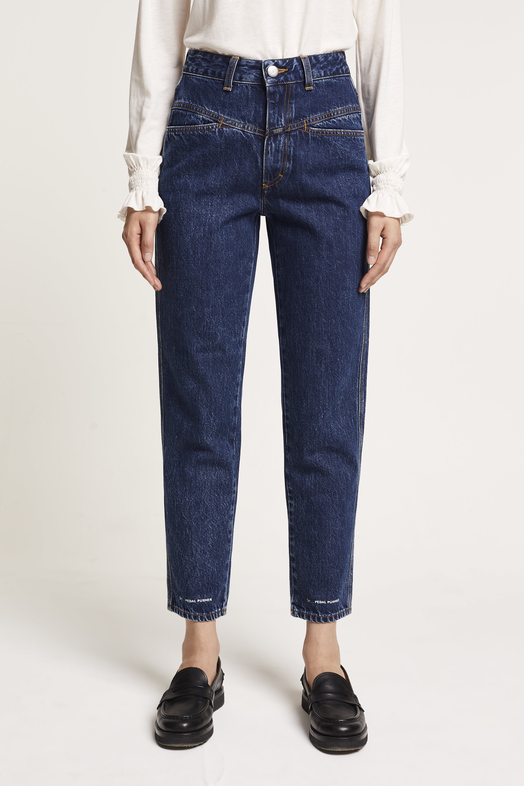 CLOSED Pedal Pusher Historic Indigo Denim | Closed DE