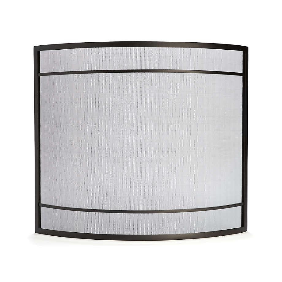 Beau Fireplace Screen + Reviews | Crate and Barrel | Crate & Barrel