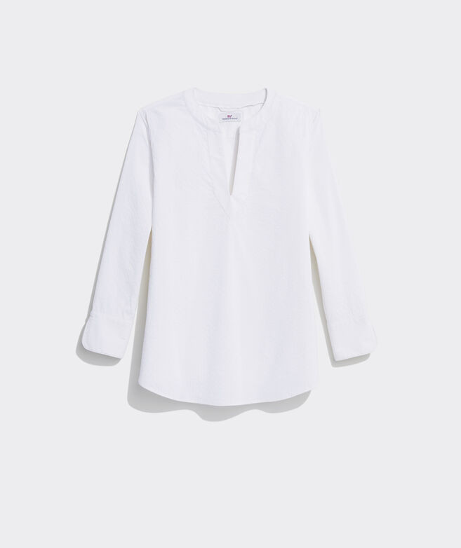 Seersucker Harbor Savannah Popover | vineyard vines