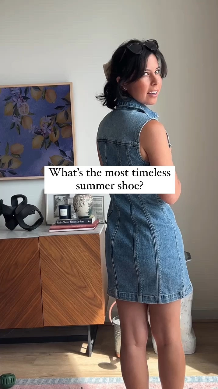 Dress XXS

Espadrilles, summer outfit, summer brunch, European, Washington DC, espadriles, summer shoe, denim dress, petite friendly, lele sadoughi, hair bow, over 30, Loewe, Spanish brands, made in Spain, summer dress, country concert outfit #LTKSummerSales

#LTKSaleAlert #LTKVideo #LTKStyleTip