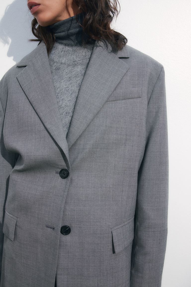Oversized Wool-blend Blazer | H&M (US + CA)