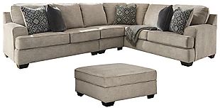 Bovarian 3-Piece Sectional with Ottoman | Ashley Homestore