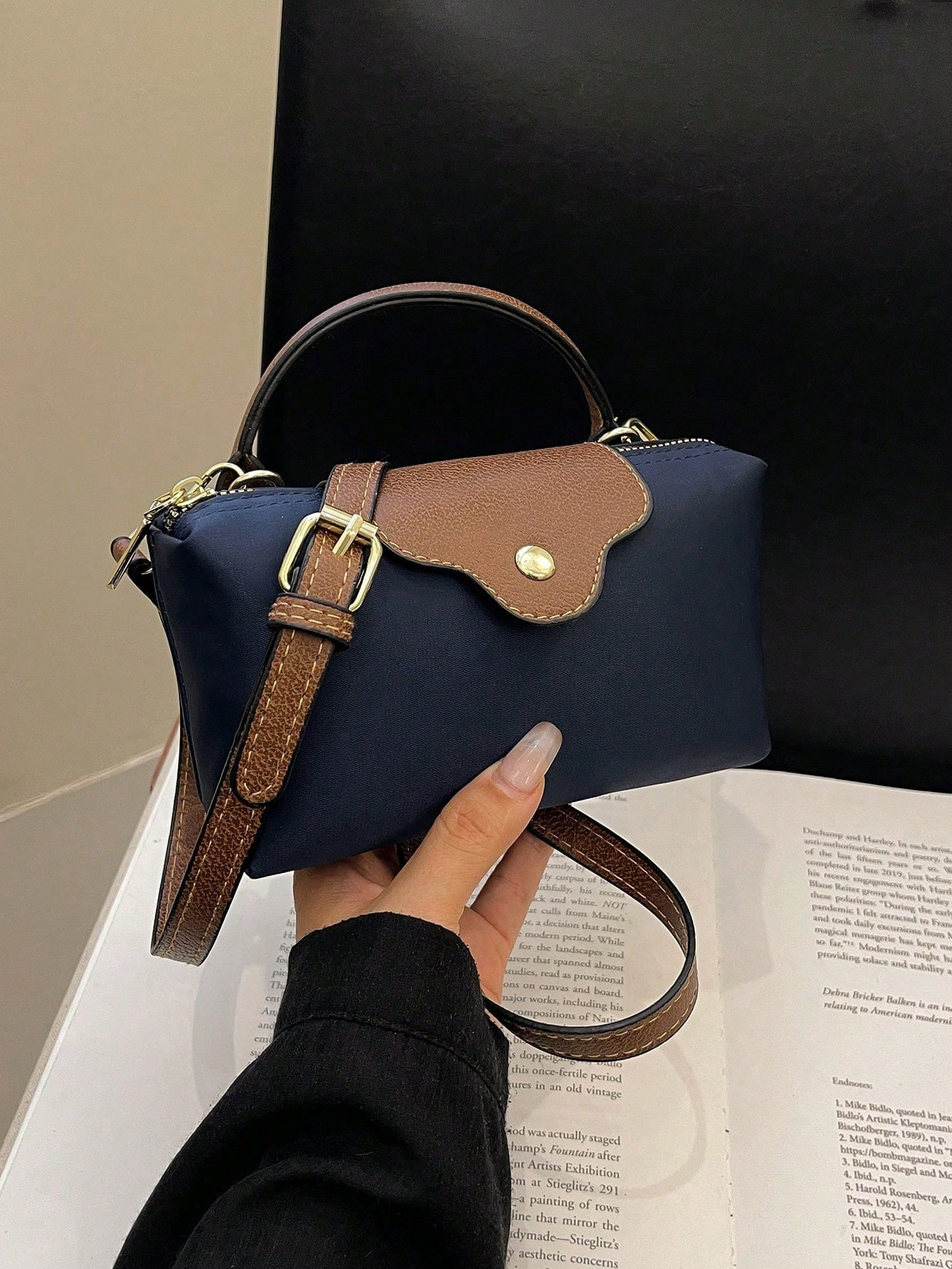 New Women Nylon Tote Bag Crossbody Bag Shoulder Bag Casual Solid Color Handbag | SHEIN