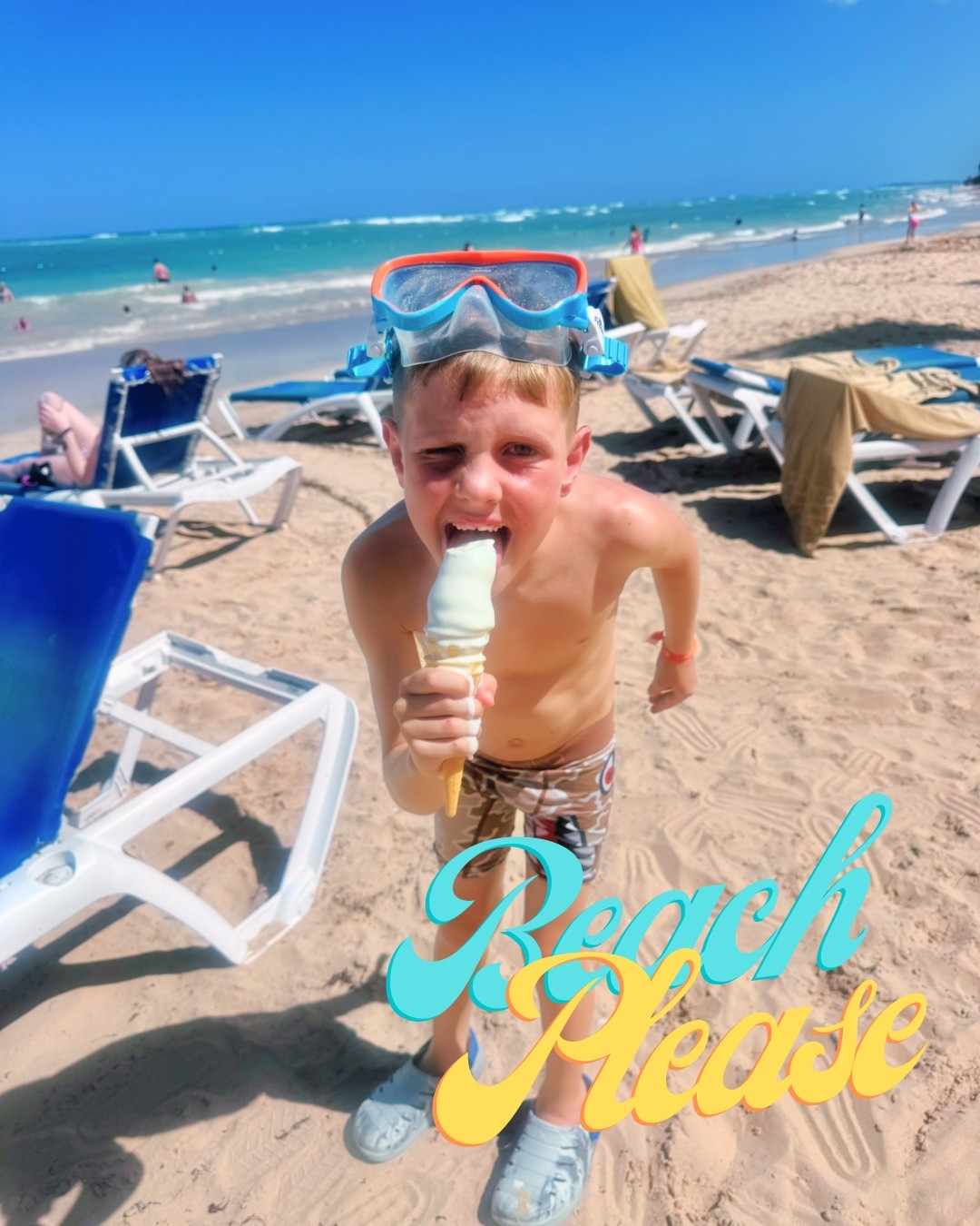 My kiddie never took his goggles off the entire time we were at the beach! 

These were by FAR the easiest to adjust and he wasn’t asking me 1938472 times to fix them! They also didn’t fog up! They have an actual tempered glass lenses! 

We actually grabbed a couple adult pair too for this summer! 👏🏼 

#LTKKids #LTKFamily #LTKSeasonal
