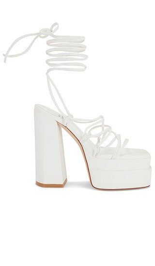 Chillax Heel in White | Revolve Clothing (Global)
