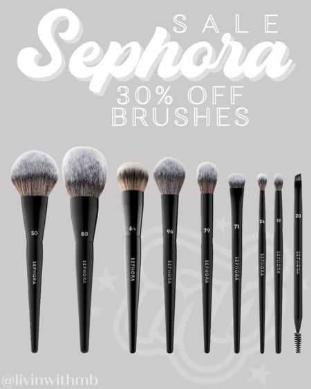 30% off the Sephora Collection including brushes!

Code: YAYSAVE

#LTKbeauty #LTKxSephora #LTKsalealert