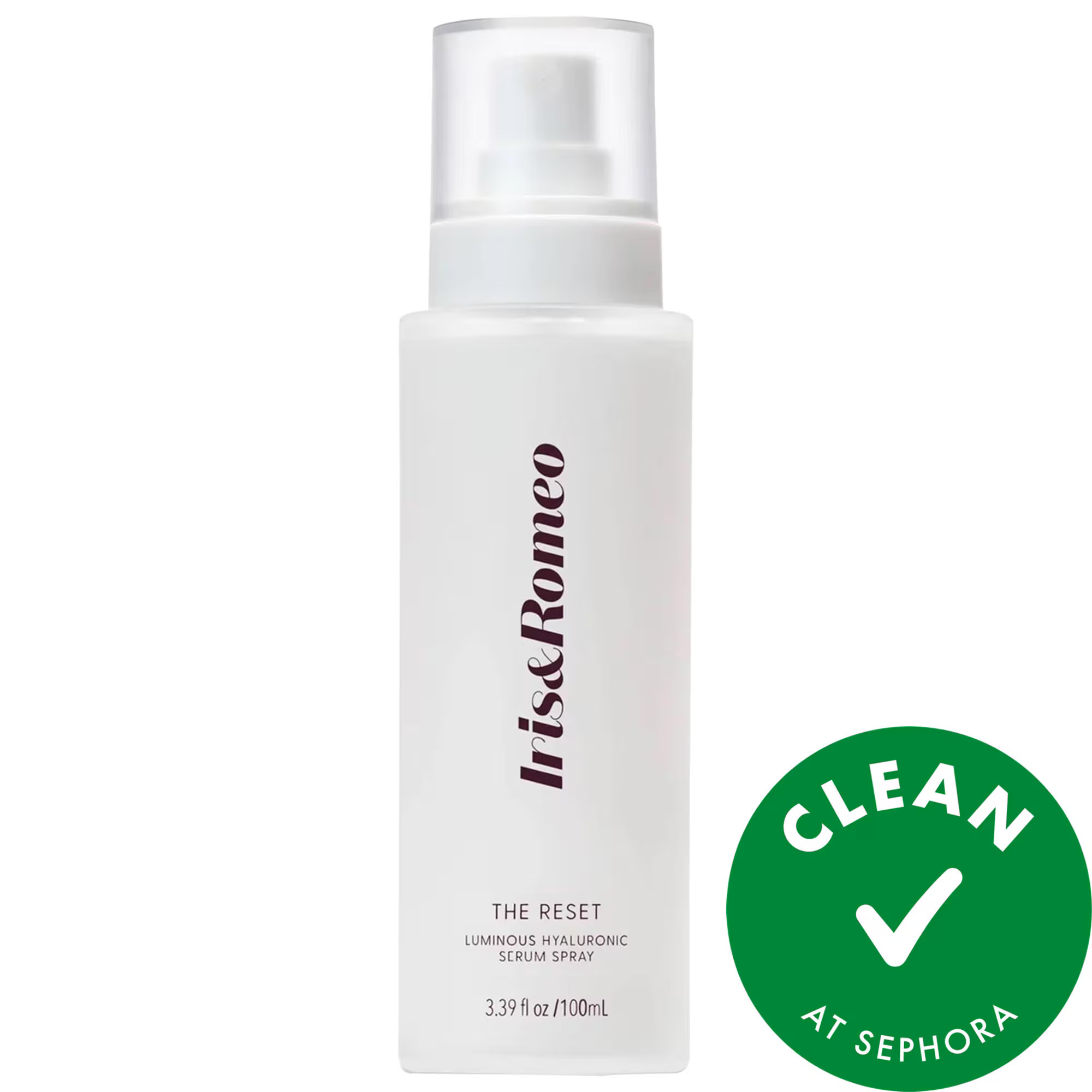 Iris & Romeo The Reset Luminous Hyaluronic Acid & Niacinamide Serum Spray 3.39 oz | Sephora (US)