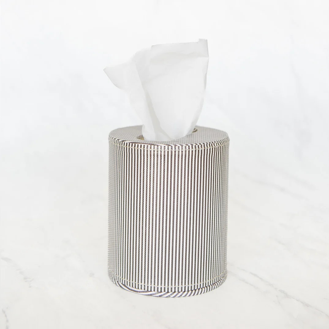 Pin Stripe Tissue Box | Elements by Remedy