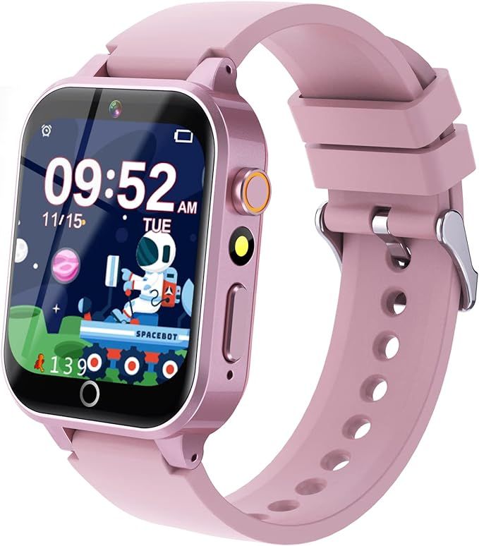 Kids Smart Watch Gift for Girls Age 5-12, 26 Games HD Touch Screen Watches with Video Camera Musi... | Amazon (US)