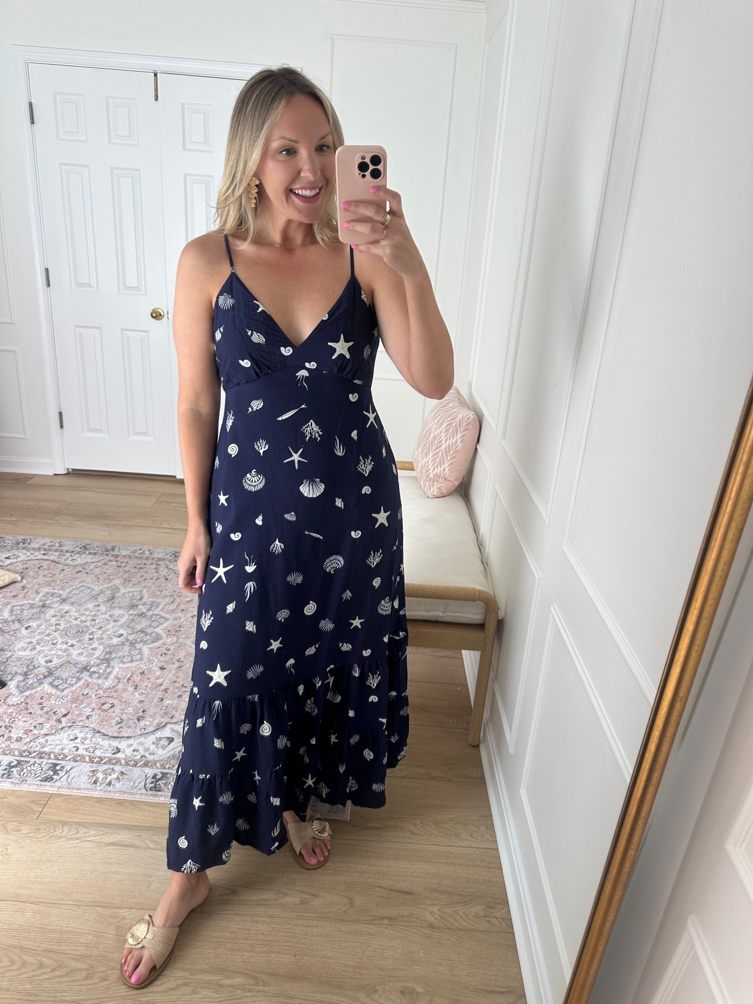 Seashell dress - maxi dress - I’m in a medium 

#LTKFindsUnder50 #LTKSaleAlert