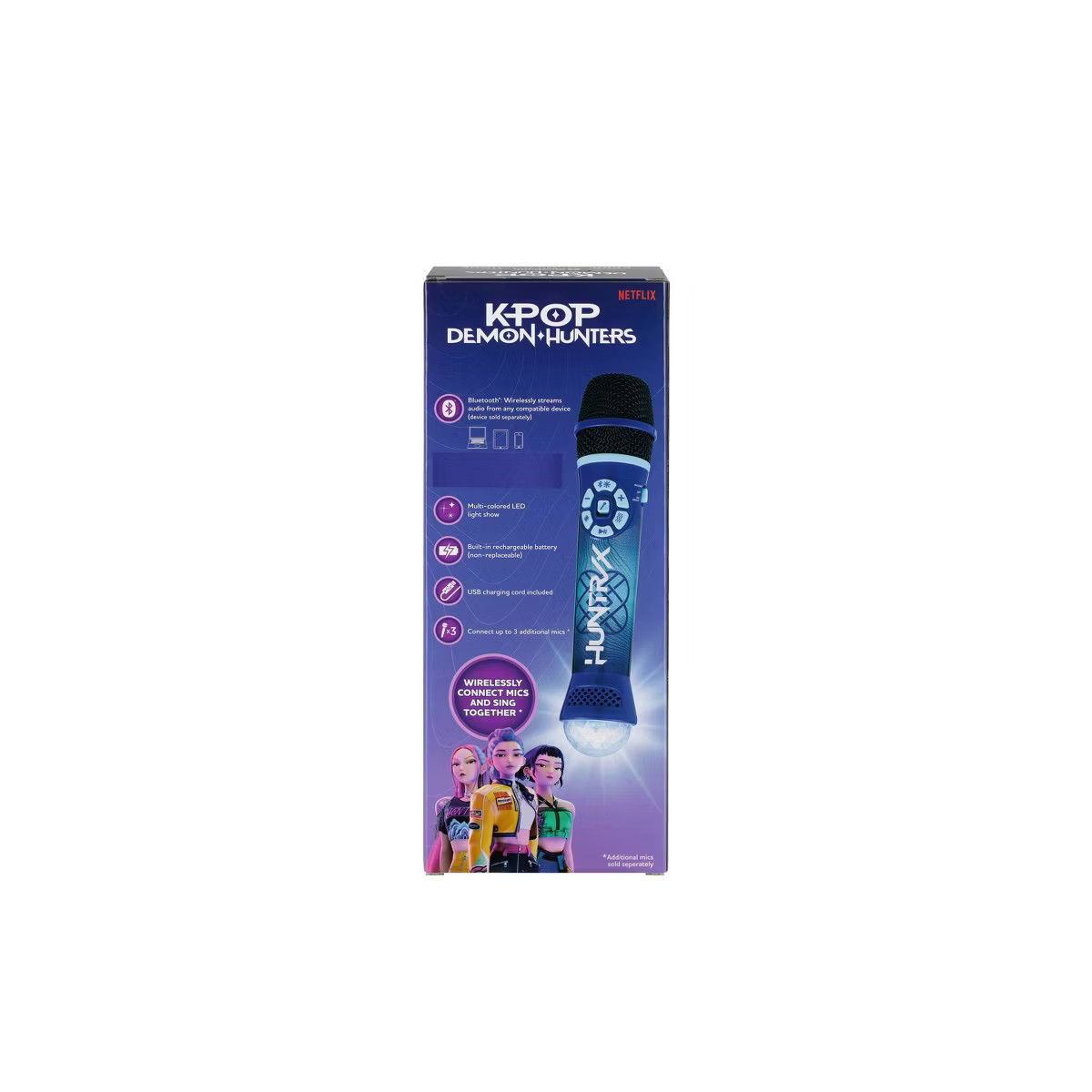 K-Pop Demon Hunters Bluetooth Karaoke Microphone | Target