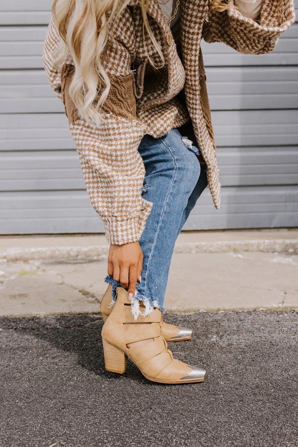 The Koty Faux Leather Bootie | Impressions Online Boutique