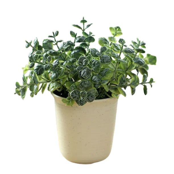 Travelwant Fake Small Plants, Artificial Potted Plants, Faux Mini Plants Indoor, Plastic Eucalypt... | Walmart (US)