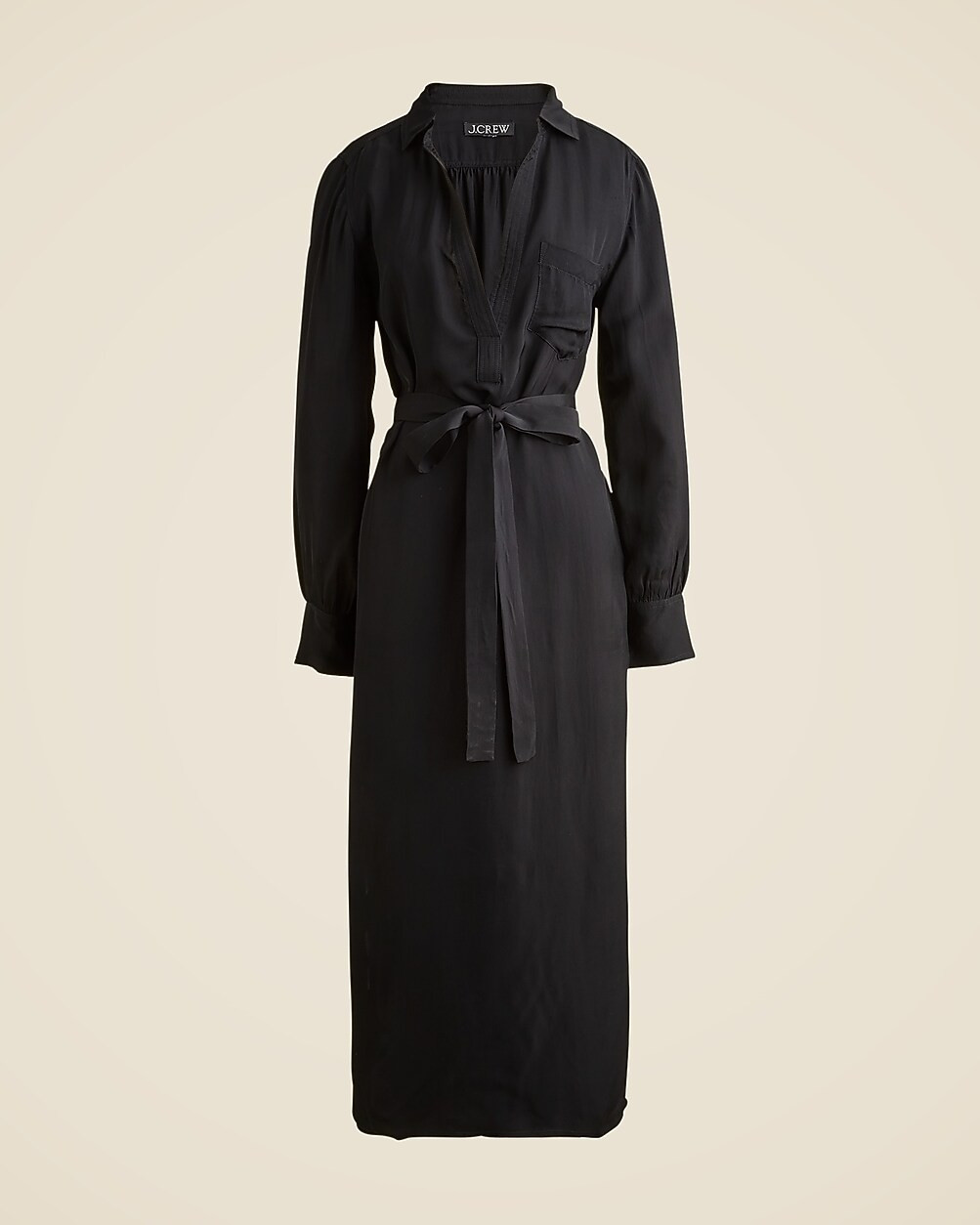 Bungalow dress in drapey viscose twill | J. Crew US