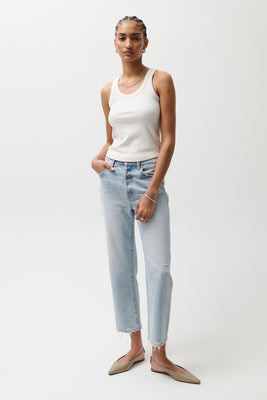 Cassie Super High Rise Straight Jean - Radiant Vintage | Pistola Denim