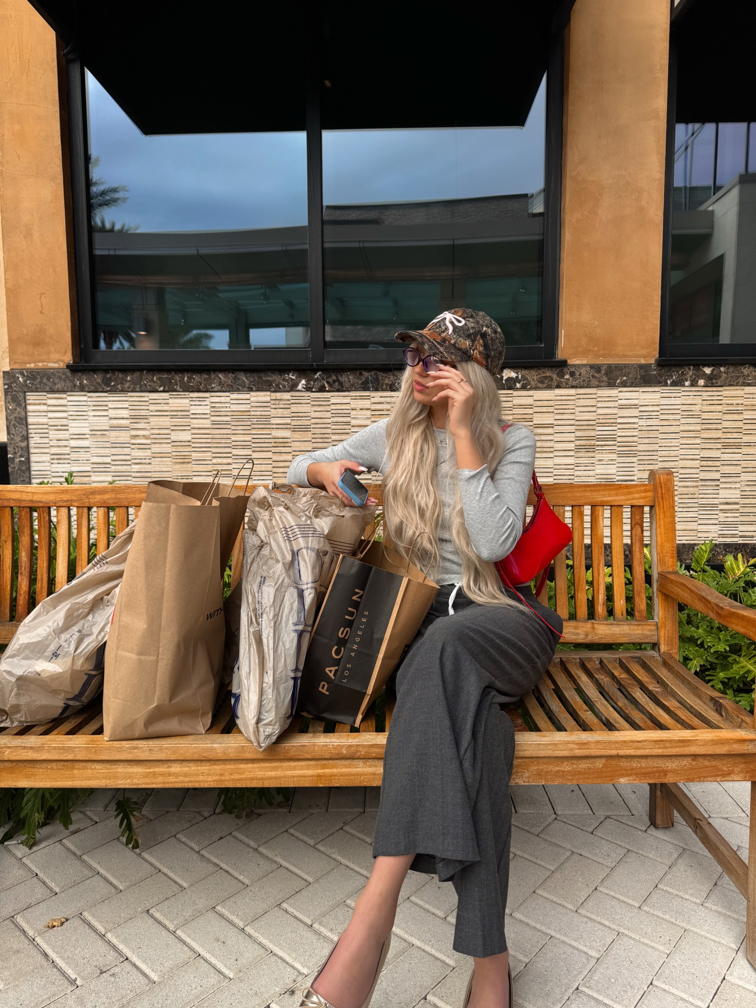 adding color 🌹🛍️

small for pants and shirt, shoes are size 10 

coffee date, every day outfit, red purse, ballet flats, bows

#LTKFindsUnder100 #LTKSeasonal