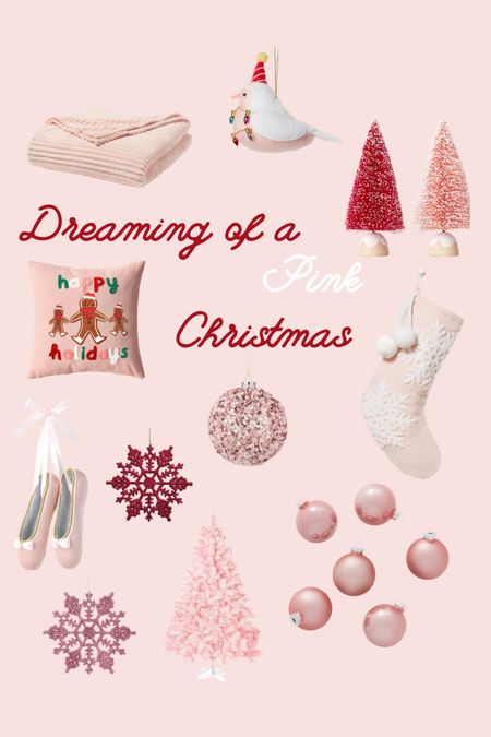 I’m dreaming of a pink Christmas 🎄 

#LTKHoliday #LTKSeasonal #LTKhome