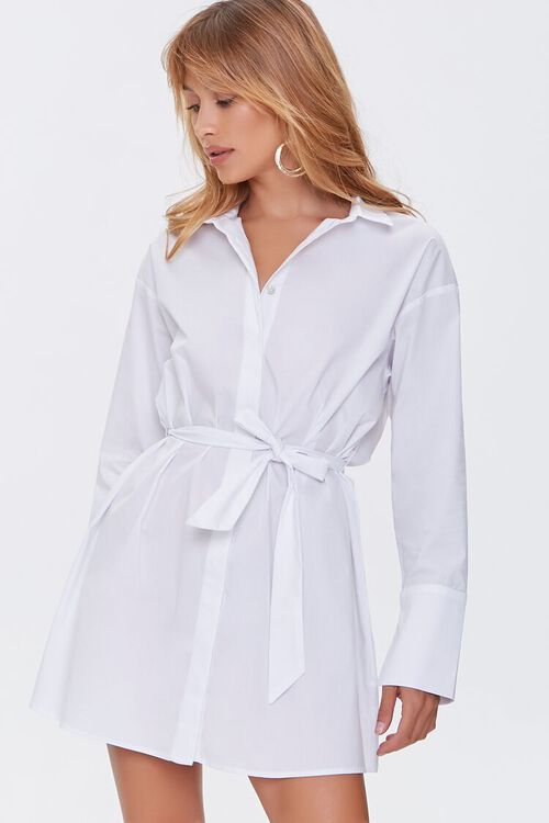 Belted Mini Shirt Dress | Forever 21 (US)
