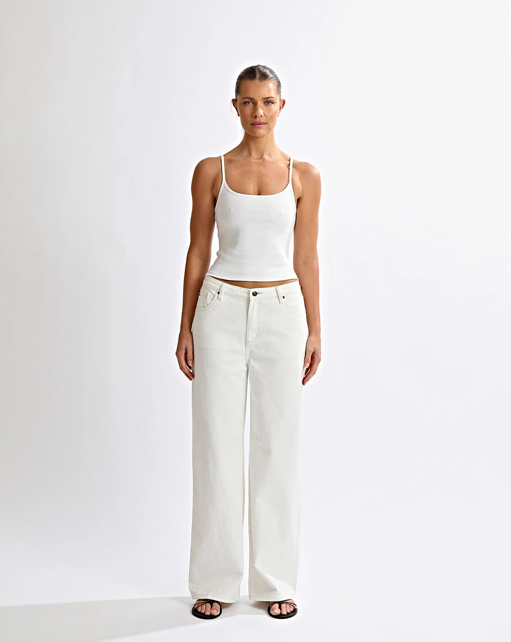 Noah Jeans White Regular/Tall | One Mile