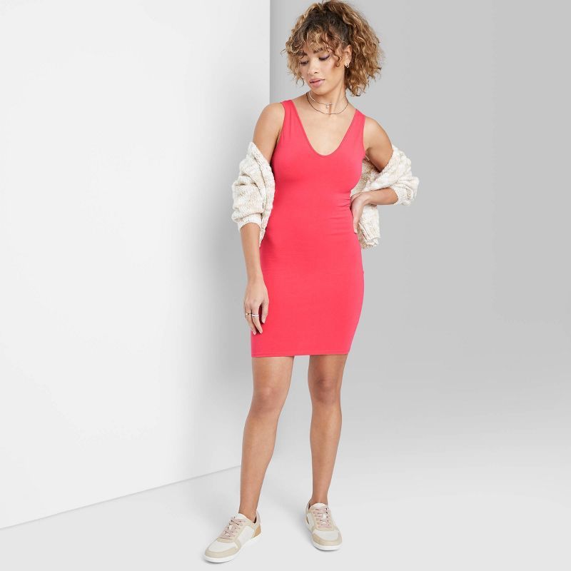 Women's Sleeveless Knit Bodycon Dress - Wild Fable™ | Target