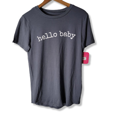 Isabel Maternity by Ingrid and Isabel HELLO BABY Shirt - xs | eBay US