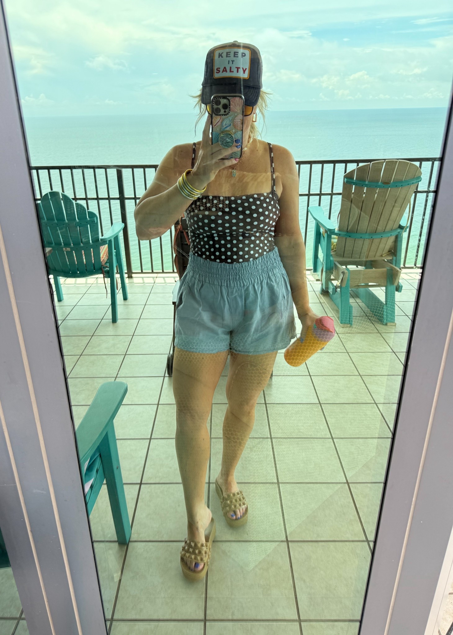 Beach day fit 🏖️
Swimsuit - M
Shorts - M
Sandals - true to size 


#LTKSwim #LTKStyleTip #LTKOver40