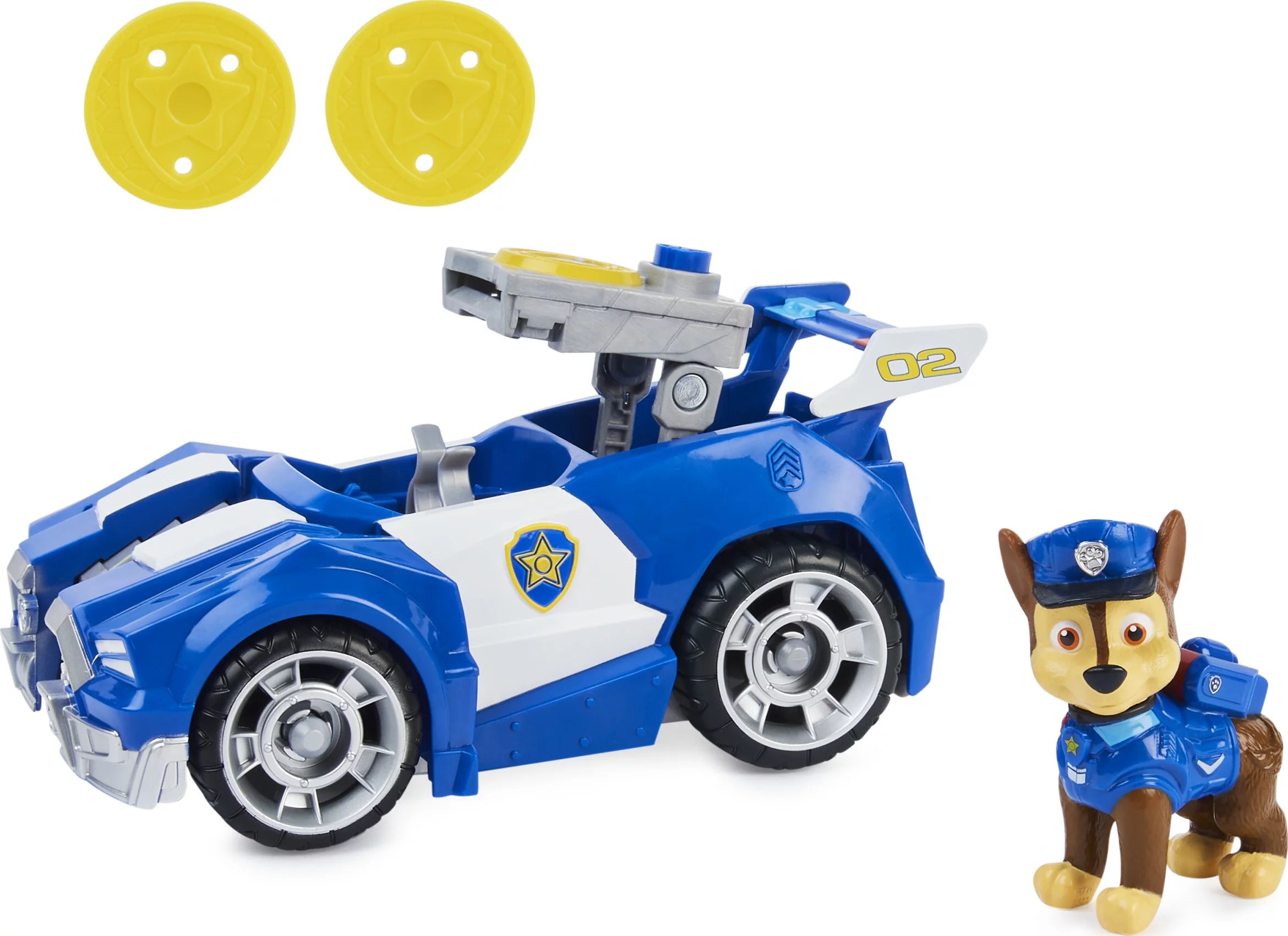 PAW Patrol, Chase Deluxe Transforming Movie Vehicle | Walmart (US)