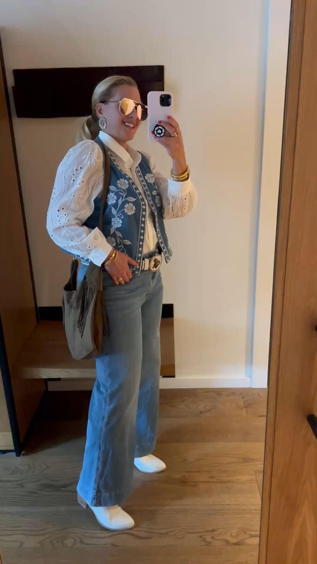 Western Outfits Women I Jackson Hole Outfits for Women I Country Concert Outfit

Taylor swift concert outfit ideas I Wyoming rodeo outfit | rave outfits festivals | rodeo outfits for women | Jackson Hole rodeo outfits for women | rodeo outfit | Jackson Hole outfits spring | Wyoming rodeo outfits | all denim outfit | denim on denim outfit | denim on denim | country concert outfit | country concert outfit ideas | country concert outfits | country concert outfit ideas winter | rodeo outfit | rodeo outfit ideas | western glam outfit | rodeo outfits for women | rodeo outfits winter | cowgirl outfit | rodeo outfits | western outfits | western outfits women | country glam outfit | Jackson Hole outfit | Jackson Hole outfits | rodeo outfits for women | Jackson Hole outfits for women | country concert outfit | country concert outfits

Wearing a large vest and blouse. Wearing a size 12 jeans.

#LTKSeasonal #LTKOver40 #LTKSaleAlert #LTKTravel #LTKgrwm #LTKootd #LTKMidsize #LTKvlog #LTKU #LTKWorkwear