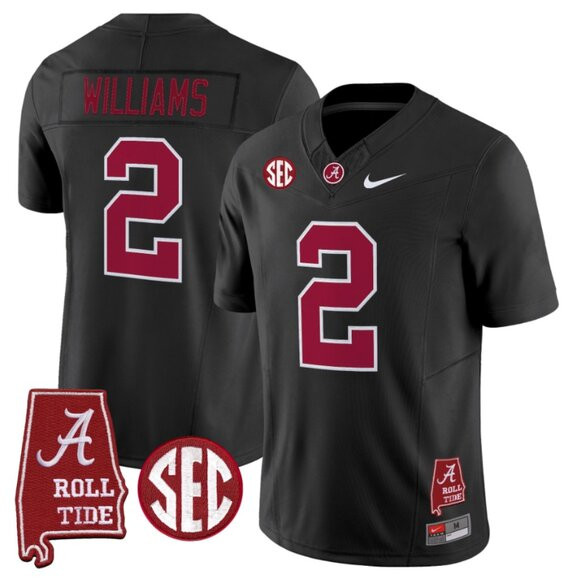 Mens Youths Womens Ryan Williams Black Stitched Jersey Vapor Red.png | Poshmark