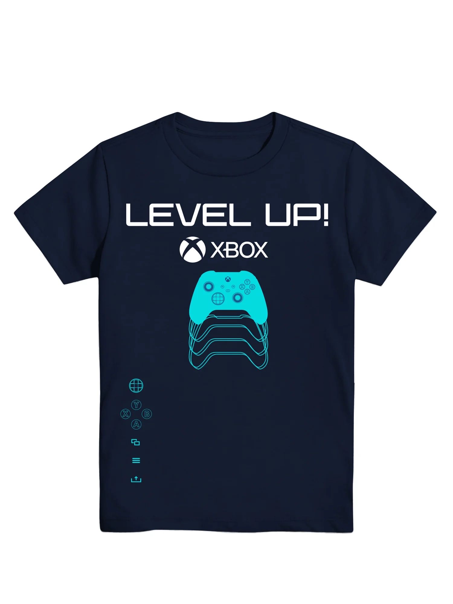 XBOX Level Up Boys, Crew Neck, Short Sleeve, Graphic T-Shirt, Sizes 4-18 | Walmart (US)