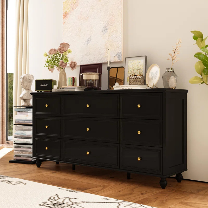 Nine Drawers Dresser With Strong Storage For Your HomeSee More by Alcott Hill®Rated 4.8 out of 5... | Wayfair North America