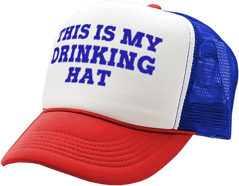 Guacamole This is My Drinking HAT - Drunk Party Beer - Adult Trucker Cap Hat | Amazon (US)