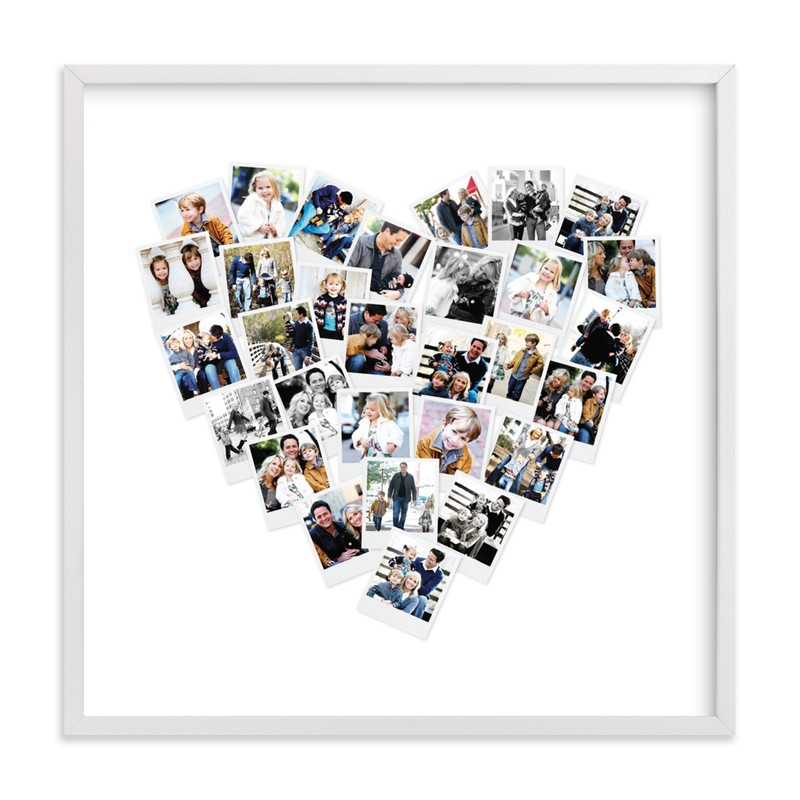 Heart Snapshot Mix® Photo Art | Minted