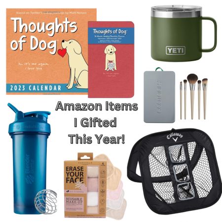 Amazon items I gifted to others this year. Everyone loved them! 

#amazonfinds
#golfgifts
#yeti
#beautyfinds
#doglovers

#LTKunder50 #LTKGiftGuide #LTKhome