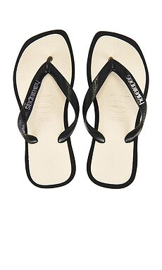 Havaianas Top Square Fusion Sandal in Black from Revolve.com | Revolve Clothing (Global)