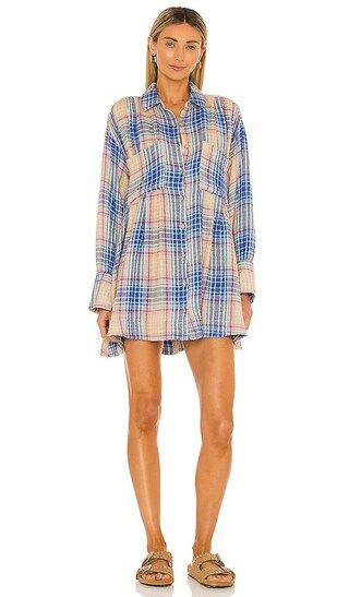 The Voyage Shirt Dress in Sunrise Combo | Revolve Clothing (Global)