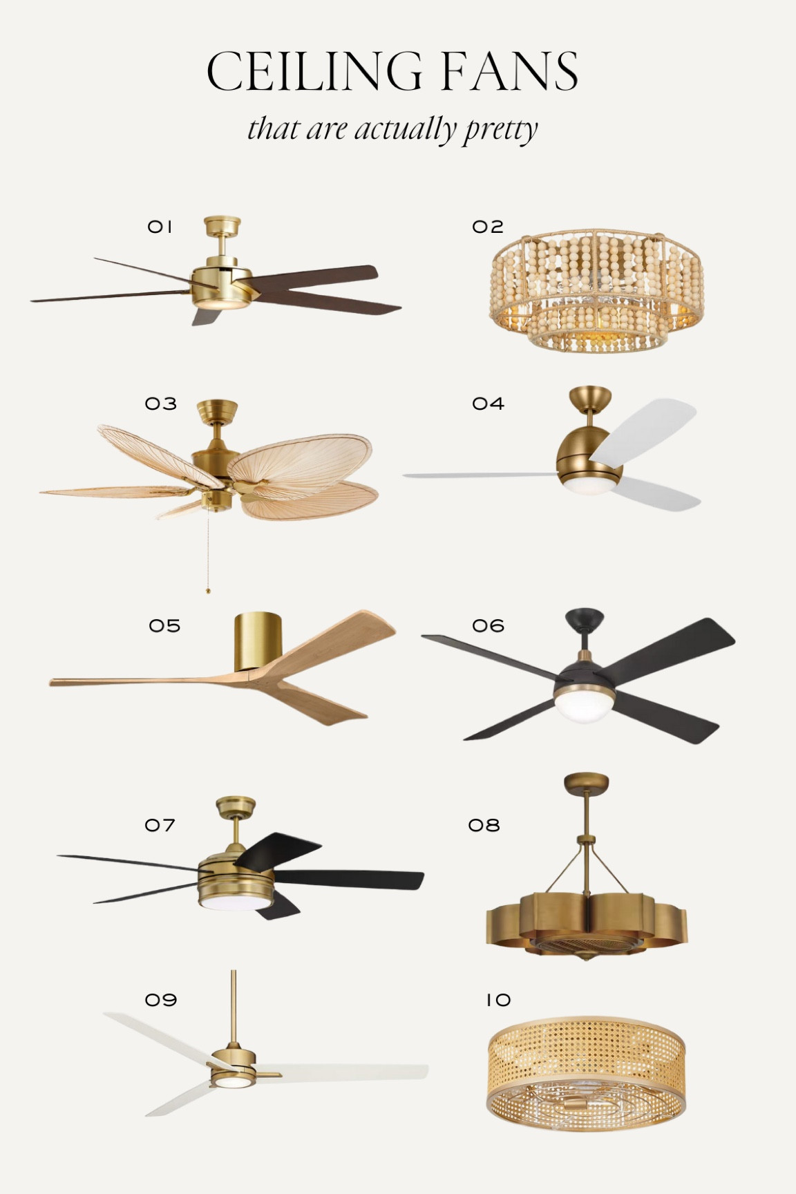 Pretty ceiling fans. Aesthetic ceiling fans. Modern ceiling fans. Ceiling fan ideas. Living room fan. Kitchen fan. Bedroom fan  

#LTKHome