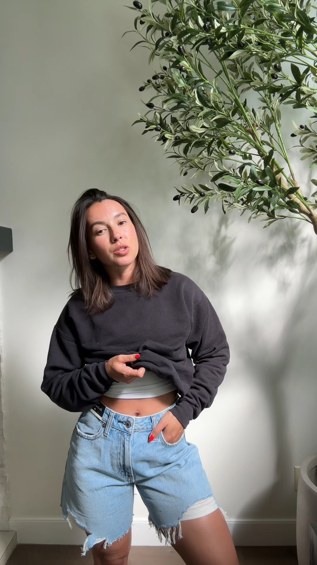 denim shorts 🩵 I’m wearing the curve love version! 

#LTKSeasonal #LTKStyleTip #LTKSummerEdit