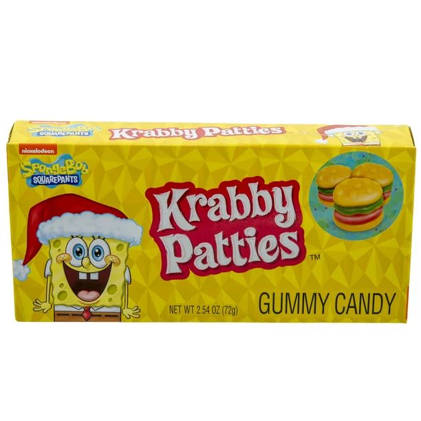 Frankford Spongebob Gummy Krabby Patty Tbox, 2.54 oz - Walmart.com | Walmart (US)