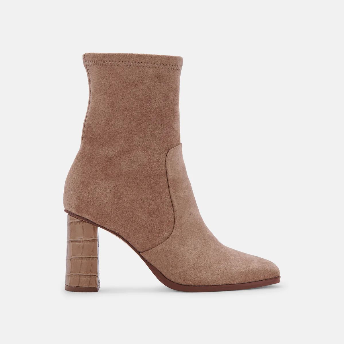 PETYA BOOTIES MUSHROOM STELLA SUEDE | DolceVita.com