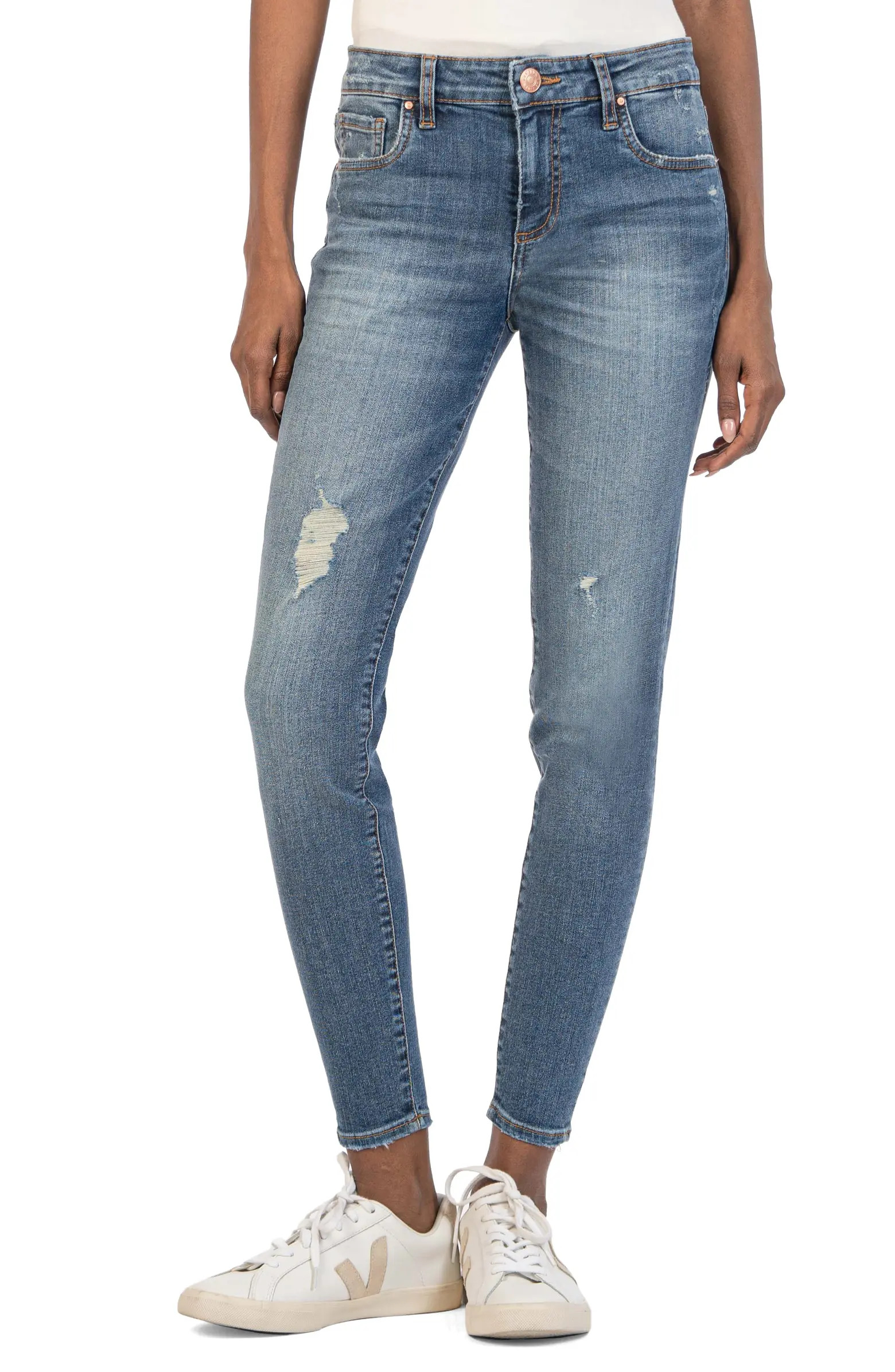 Donna High Waist Ankle Skinny Jeans | Nordstrom
