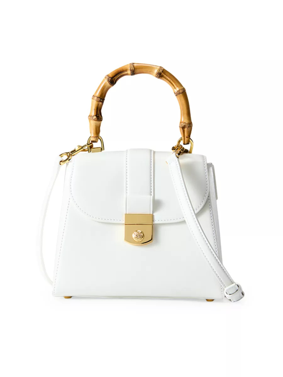 Bamboo Avenue Leather Top Handle Bag | Saks Fifth Avenue