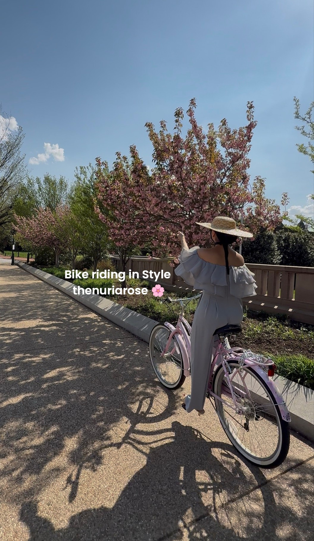 Bike riding city Style 🌸 

#LTKootd #LTKdayinmylife #LTKspringtrends