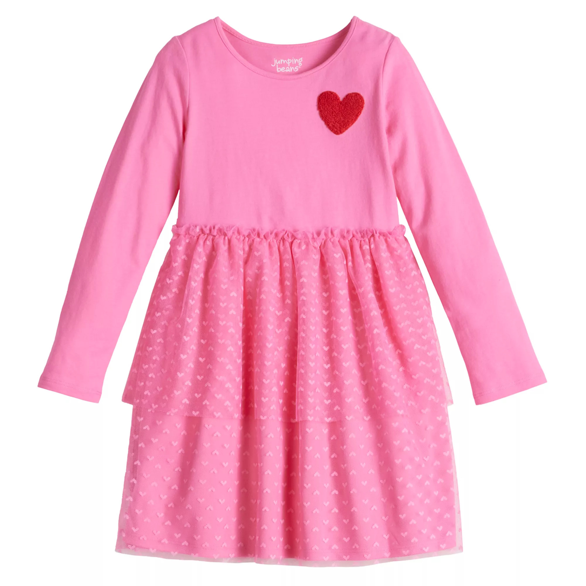 Girls 4-12 Jumping Beans® Tiered Tulle Dress | Kohl's