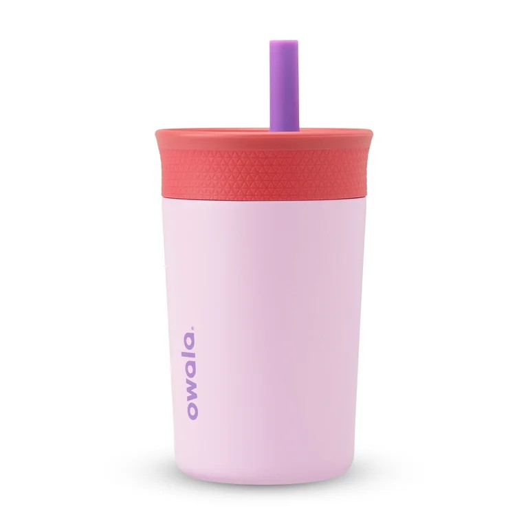 Owala Kids' Tumbler Stainless Steel 12oz Lilac Rocket | Walmart (US)