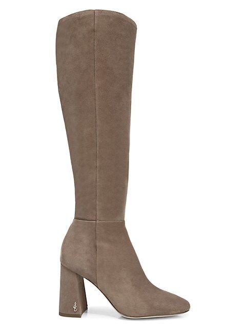 Clarem Knee-High Suede Boots | Saks Fifth Avenue