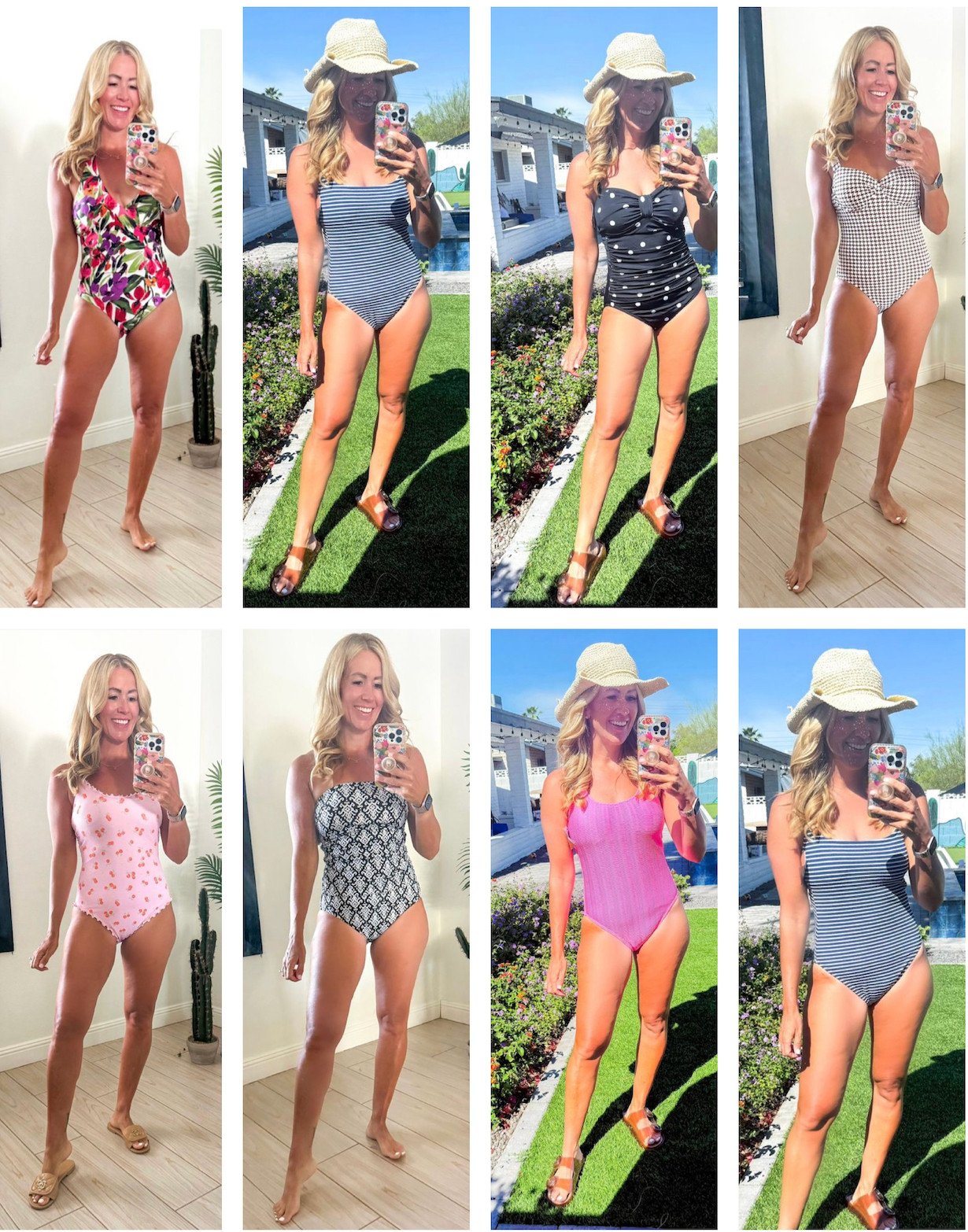 Rounding up my favorite swimwear from Target for summer! I am wearing a medium in all suits! @target #target #targetpartner 

 