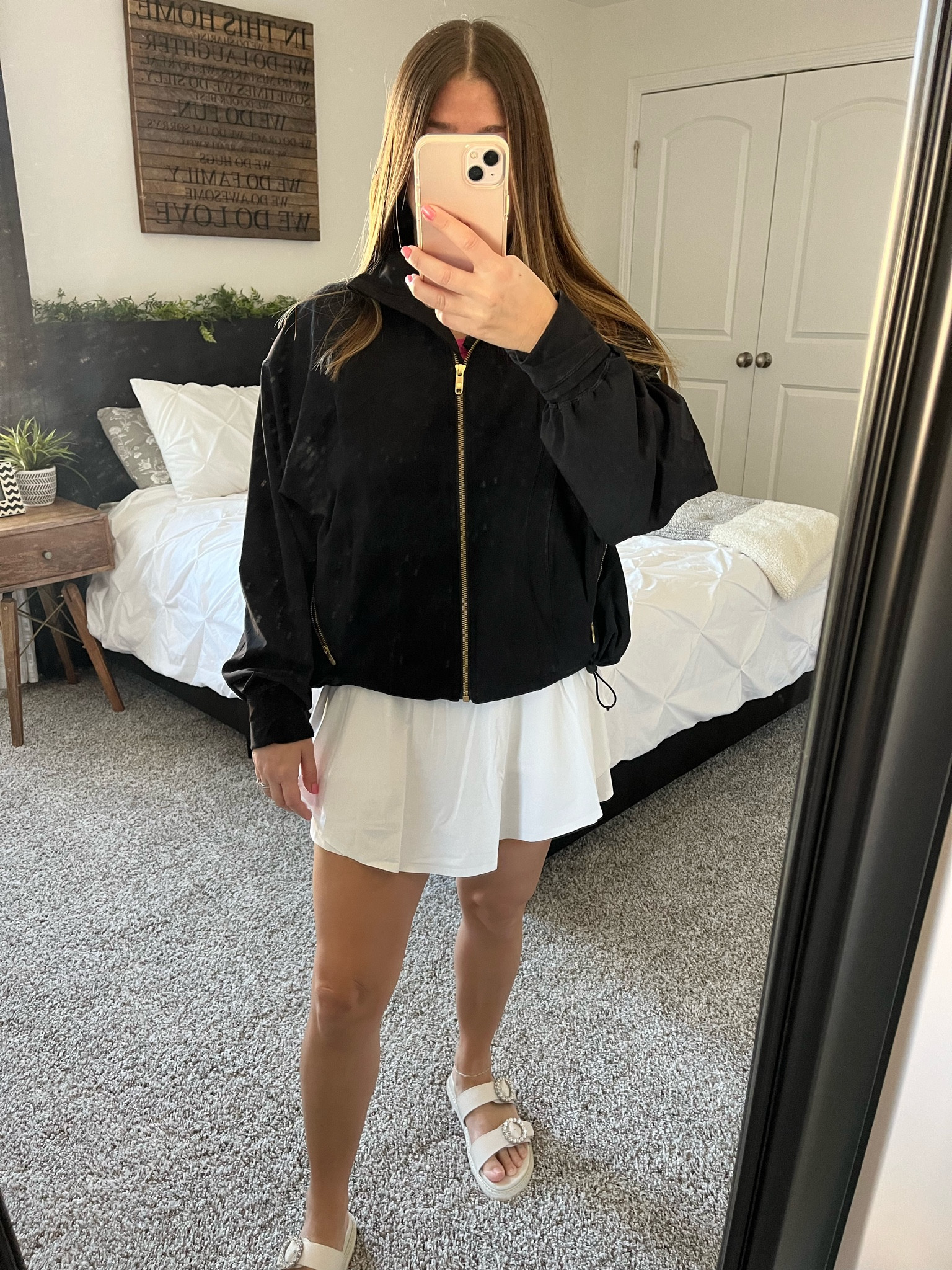 Lululemon define jacket! Comes in multiple colors! Tennis skirt! Athletic outfit! Workout outfit!

#LTKsalealert #LTKfindsunder50 #LTKfitness